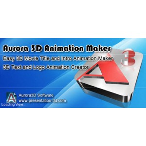 โปรแกรม Aurora 3D animation maker